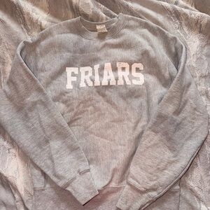 Champion Gray Crewneck Friars Sweater